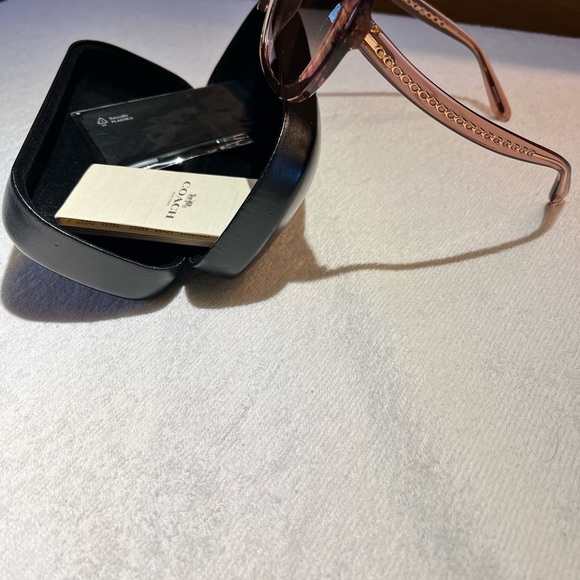 Coach Tortoise Shell Sunglasses